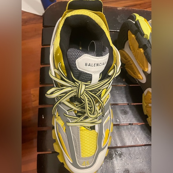 Balenciaga Shoes Yellow Balenciaga Track Runners That Are Size 1